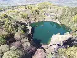 Basaltsee Tintenfass Riedenberg Rhön