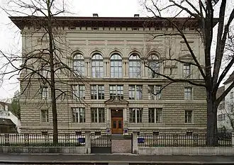 Untere Realschule an der Rittergasse Basel, 1885–1887