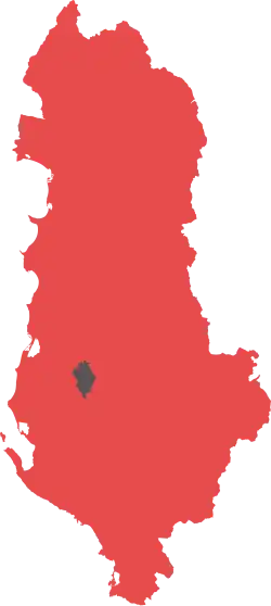 Lage der Gemeinde Dimal