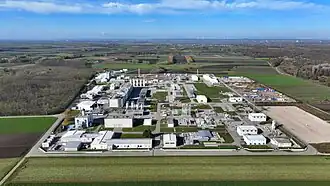 Gas-Verteilerstation Baumgarten, nördlich des Ortes