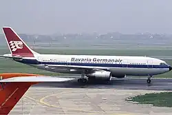 Airbus A300-B4 der Bavaria Germanair