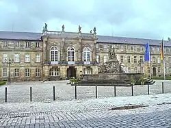 Neues Schloss Bayreuth Startpunkt der Hauptroute