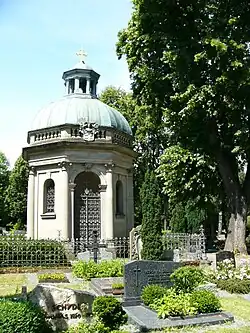 Grabanlage von Herzog Alexander von Württemberg auf dem Stadtfriedhof