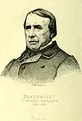 Porträt von Pierre-François Beauvallet (1830–1861) von Fugère