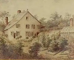 Großväterliche Gärtnerei zu Bonn 1869