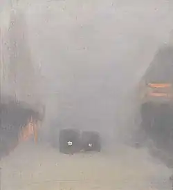 Passing Trams, 1931, Art Gallery of South Australia