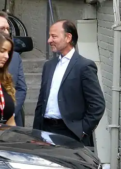 Leonardo DiCaprio und Regisseur Fisher Stevens bei der Premiere des Films in Toronto