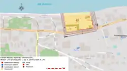 Passau-Innstadt/Rosenau (Boiodurum): Befundskizze des Kastells und des Vicus, 1. bis 3. Jahrhundert n. Chr.