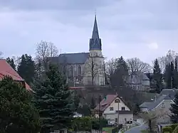 Blick auf Beiersdorf (Sachsen)