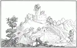 Belaj 1639 (nach einer Skizze von Giovanni Pieroni)