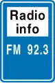 F93: Radio Verkehrsinfo