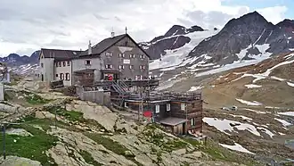 Schutzhütte "Schöne Aussicht" Blickrichtung Ost.