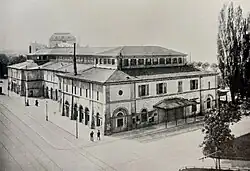 Historische Aufnahme der alten Tonhalle, 1895