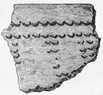 Keramikscherbe, Bestattung II