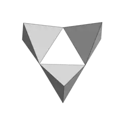 Grundbaustein von Dreier-Einfachringen