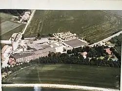 Benze Sitzmöbelfabrik Eimbeckhausen 1977 (von Süd-Westen)