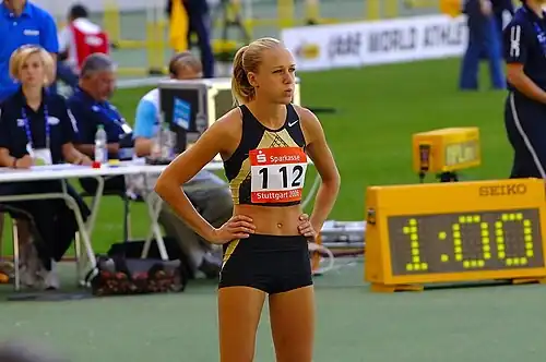Kajsa Bergqvist – 2000 Olympiadritte, 2001 WM-Dritte, 2002 Europameisterin und nun Weltmeisterin