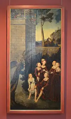 David und Bathseba (Cranach Werkstatt)