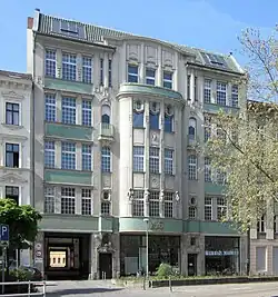 Das Gebäude im April 2012