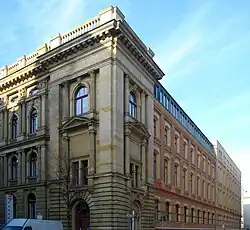 Telegraphenamt in Berlin (rechter Gebäudeteil)