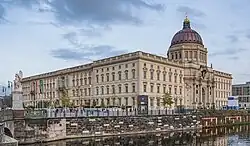 Ansicht vom Spreekanal im Oktober 2023