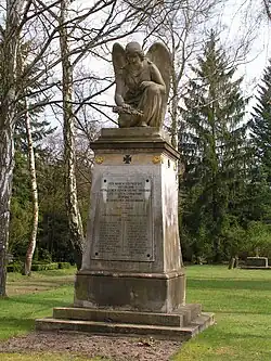 Kriegerdenkmal, 1875, Friedhof In den Kisseln Berlin-Spandau
