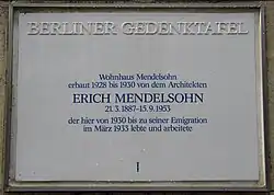 Berliner Gedenktafel in Berlin-Westend (Am Rupenhorn 6) (2008)