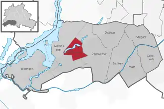 Ortsteile des Bezirks Steglitz-Zehlendorf