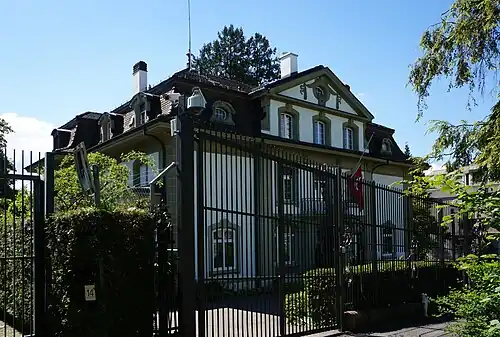 Türkische Botschaft (Kalcheggweg 14)