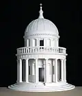 Tempietto di Bramante, Modell im Maßstab 1:15 Architekturikonen-Modell-Sammlung von Oswald Mathias Ungers, Köln