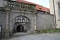 Eingangstor von 1631/32 an der Nordseite