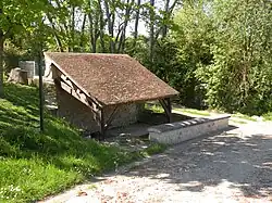 Waschhaus in der Rue des Jorets