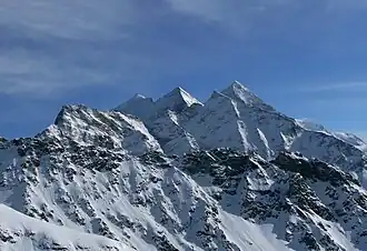 Besso, Blanc de Moming und Dent Blanche