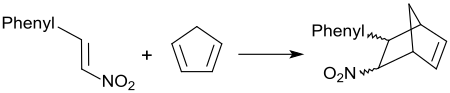 Diels-Alder-Reaktion von β-Nitrostyrol mit Cyclopentadien