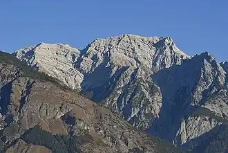 Kleiner und Großer Bettelwurf von Südwesten (Thaur)