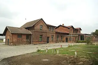 Parchim, Empfangsgebäude, 2013