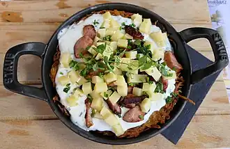 Bibeleskäs auf Rösti