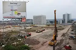 Bauzustand Europaviertel 2013