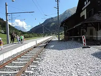 Neuer Inselbahnsteig (2014)