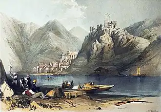 Aquarell von Clarkson Stanfield, 1838
