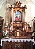 Kloster-Altar mit Altarbild