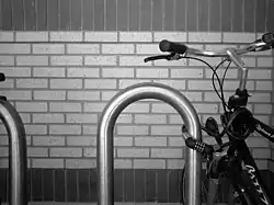 Ein Schwarzweißfoto