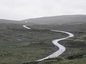 Straße in der Hardangervidda