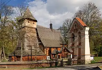 Holzkirche in Binarowa