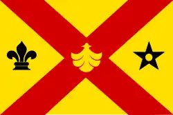 Flagge des Ortes Binnenmaas