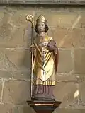 Bischofsfigur um 1470