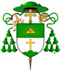 Wappen von Vincenz Eduard Milde, Bischof von Leitmeritz (1823–1832)