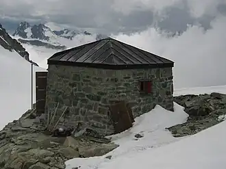 Bivouac du Col de la Dent Blanche CAS