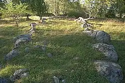 Schiffssetzung von Kärrbacka