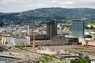 Stadtteil Bjørvika und Oslo S